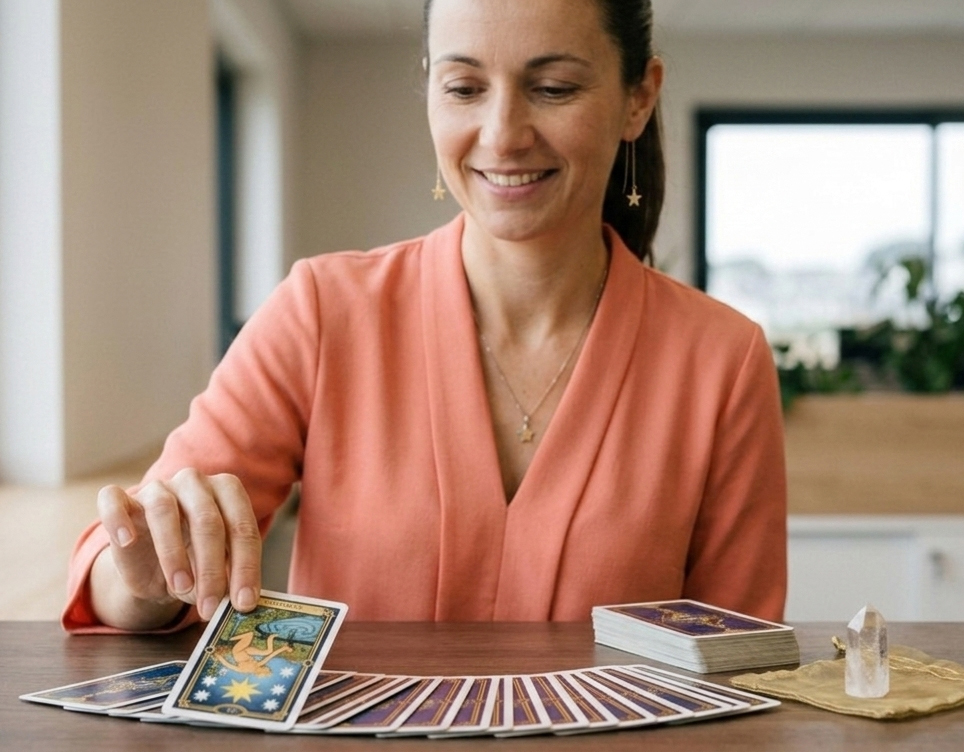 Nora Céleste lecture de tarot